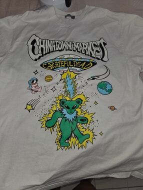 Chinatown Market x Grateful Dead Green Bear UFO Graphic Tee